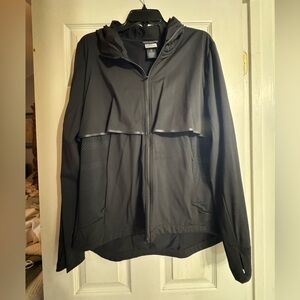 Champion Large black vented running jacket